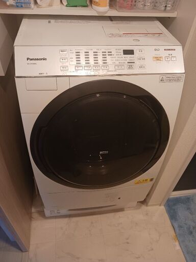【日時指定有】ドラム式洗濯乾燥機 Panasonic NA-VX3600L 2016年製