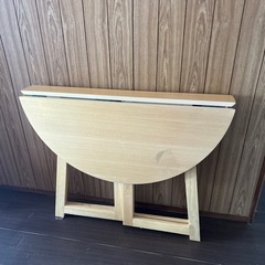 折りたたみテーブル　家具 ダイニングセット