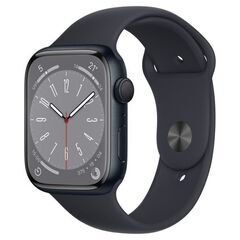 【店頭引き取り限定】Apple Watch Series 8 GPSモデル 45mm MNP13J/A [ミッドナイトスポーツバンド]　アップルウォッチ/時計