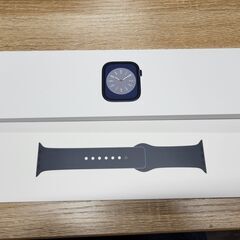 【店頭引き取り限定】Apple Watch Series 8 GPSモデル 45mm MNP13J/A [ミッドナイトスポーツバンド]　アップルウォッチ/時計の画像