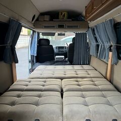 69万円　個人出品　キャンピングカー レクビィ製 日産キャラバン 8名乗車 NOX適合　車中泊、大人数での移動、トランポ、普段使いなど万能な車です！2023年にサーモスタッド、オルタネーター交換済み、電動ファン増設の画像