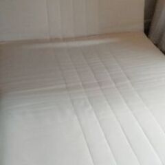 セミダブルサイズのソファーベッドの画像