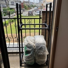 タイヤラック　縦置