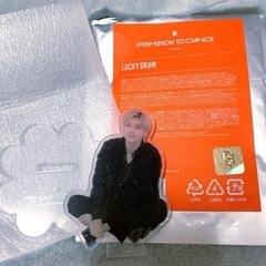 BTS permission to dance アクスタ　ユンギ