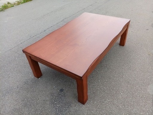 アース万代店 ニトリ製4段階高さ調整可能ダイニングコタツテーブル