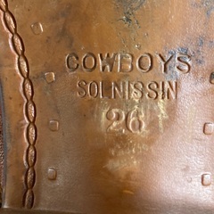 ビンテージ物？カウボーイブーツの画像