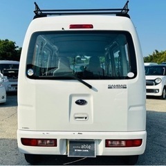 【支払総額22.8万円】11万キロ機関良好！サンバーバン(ハイゼットカーゴ)車検付き即日納車okエアコンバッチリ  ETC 修復歴なし キャリア付きの画像