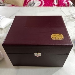 (新品未使用)ボヘミア 花瓶 木箱付きの画像