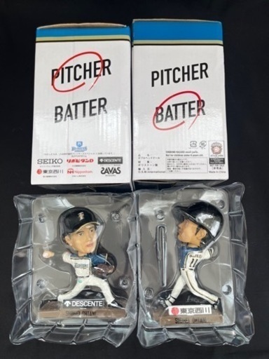 大谷翔平　ボブルヘッド　日ハム　ピッチャー　バッター2体セット　非売品　希少