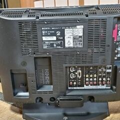 液晶テレビ 20インチ ソニー 2007年の画像