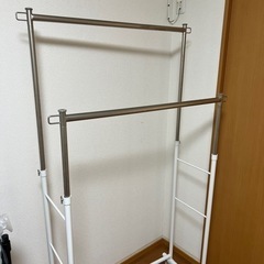 無料　タダ　0点　ニトリハンガーラック 
