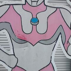 値下げ可 特大 ウルトラマン 販促 日世 ソフトクリーム コーン 店頭 laurel topの画像