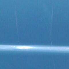 □ ② 日本製 和泉化成 ドーム衣装ケースクリアＢ 9878B 大きなキズあり 幅70㎝ 高さ74cm 奥行50㎝ の画像