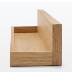 【無印良品】壁に付けられる家具トレーの画像