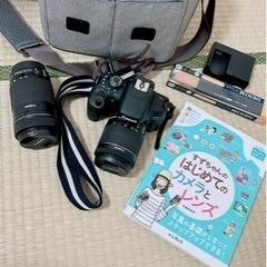 【取引中
】一眼レフ　キャノン　セット