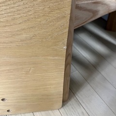無印ベッド　ヘッドフレームのみ　ダブルサイズの画像
