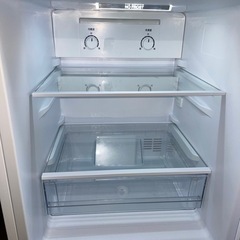 草津新町・草津南【2023年製】Haier ノンフロン冷凍冷蔵庫 JR-NF148CK 148L 冷蔵94L冷凍54L 動作確認済み 中古の画像