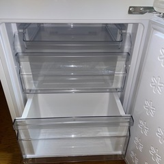 草津新町・草津南【2023年製】Haier ノンフロン冷凍冷蔵庫 JR-NF148CK 148L 冷蔵94L冷凍54L 動作確認済み 中古の画像