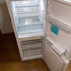 草津新町・草津南【2023年製】Haier ノンフロン冷凍冷蔵庫 JR-NF148CK 148L 冷蔵94L冷凍54L 動作確認済み 中古の画像