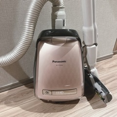 パナソニック　掃除機　紙パック式　ピンクシャンパン