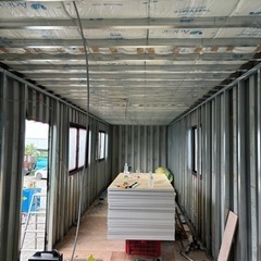 海上コンテナ事務所の画像