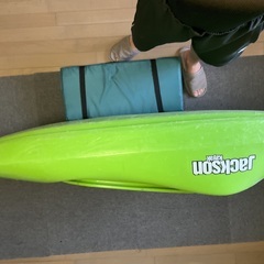 川下り用カヌーの画像