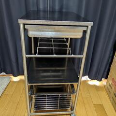 IKEA　キッチン　ダイニング　ワゴン テーブル