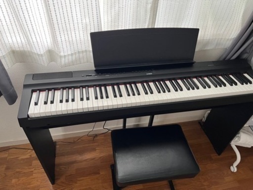 最安値　YAMAHA P125 電子ピアノ　
88鍵盤　一式セット