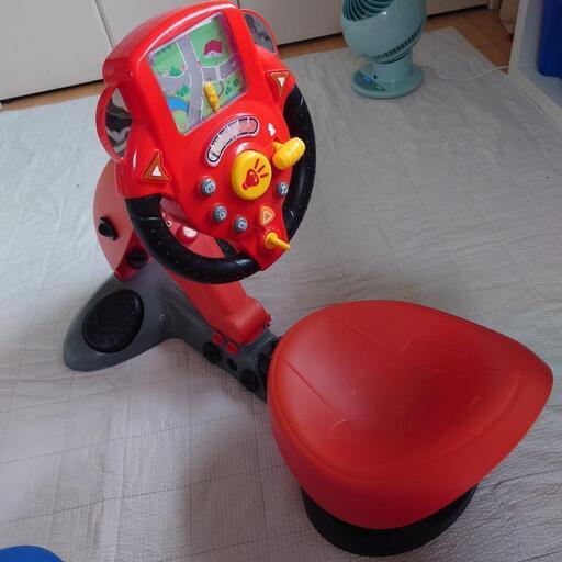 トイザらス限定 ライト\u0026サウンド ドライブレーサー　子供　おもちゃ　乗り物
