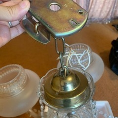 【無料】ヴィンテージシャンデリアをお譲りしますの画像