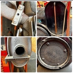 s050960 DAIDEN ダイデン 大電 エンジン溶接機 工業用 ケーブル付き 発電機 発電 工事用 現場 現状品 動作確認済み 引き取り限定 中古品の画像