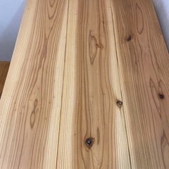 【7/16まで】木製の机、椅子セットの画像