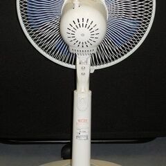 【直接引き取りのみ】2015年製 扇風機 30cm羽 ユーイング ホワイト R6-0706-2の画像