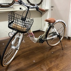未使用品　折り畳みシティサイクル　Mypallas 26インチ　...