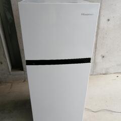 【配達無料】[2020年製]冷凍冷蔵庫　120L  Hisense  HR−B1202