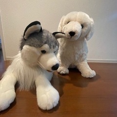 犬のぬいぐるみ  