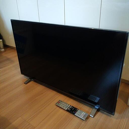 【東芝REGZA】40型テレビ(リモコン付),家電