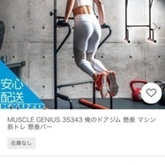 MUSCLE GENIUS 3534 俺のドアジム 懸垂マシン ...