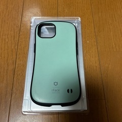 【ほぼ未使用】iFace くすみグリーン　iPhoneケース　
...