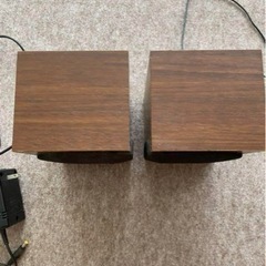 DENON SC-P7　木のスピーカー 通電確認のみの画像