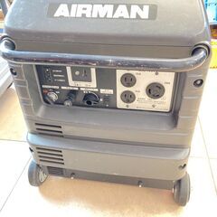 【中古】【動作OK】【店頭引取限定】AIRMAN インバータ発電機 HP2800SV 2.8KVA セル付 66,000円（税込）の画像