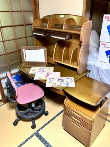 学習机 ワゴン付