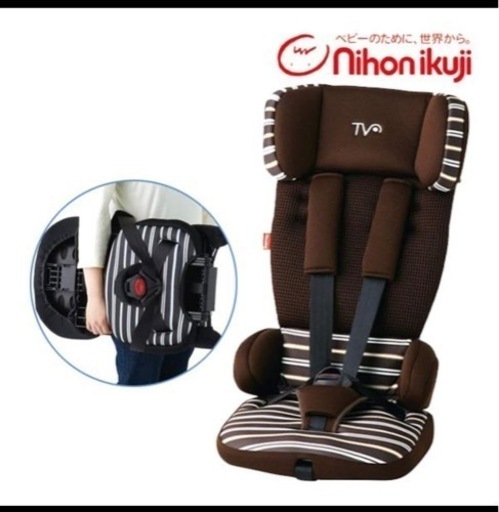 トラベルベストECプラス ブラウンボーダー チャイルドシート ジュニア