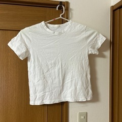 【試着のみ】GU ホワイトTシャツ　ジーユー　レディースMサイズ...