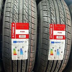 🌞195/65R15⭐工賃込み！新品未使用！プリウス、ノア、ヴォクシー、エスクァイア、アイシス、アリオン、ウィッシュ、オーパ、オーリス、カローラスポーツ、カローラツーリング、カローラフィールダー、ストリーム、インテグラ、エディックス、ステップワゴン、セレナ、アクセラ、インプレッサ等に！THREE-A製サマータイヤ入荷しました🌞の画像