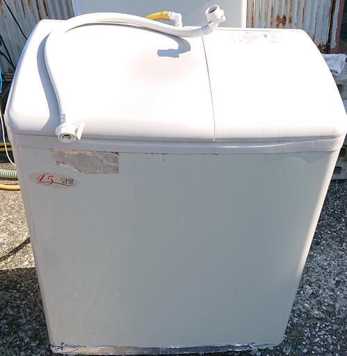 【日立】2槽式電気洗濯機