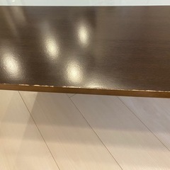 LOWYA 折りたたみローテーブル　ダークブラウンの画像