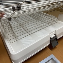 犬のケージの画像