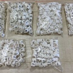 衣類売り場用品 ハンガー サイズリングの画像