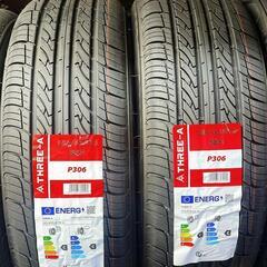 🌞185/65R15⭐工賃込み！新品未使用！プリウス、bB、ist、フリード、ノート、アベニール、ウィングロード、ティーダ、デミオ、MAZDA2等に！THREE-A製サマータイヤ入荷しました🌞の画像